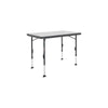 Crespo Table AP/246-M-89 in Black (101 x 65cm)