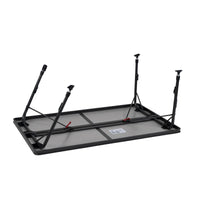 Crespo Table AP/274 in Black (150 x 90cm)