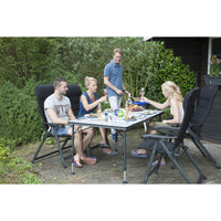 Crespo Table AP/274 in Black (150 x 90cm)