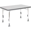 Crespo Table and Chairs Furniture Set AL/213-CTM-40 in Dark Grey