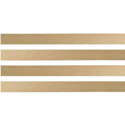 AG Wooden Bedframe Slats 760mm x 63mm x 10mm (Pack Of 15)