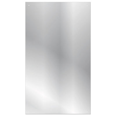 Rectangular Glass Mirror Including Fixings Pre-Drilled 255 x 355 x 4mm