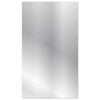 Rectangular Glass Mirror with Pre-drilled Holes 360 x 720mm