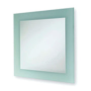 Square Wall Mirror with Frosted Border (400mm)