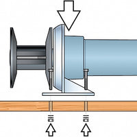 TMG TM 600G - 500W Capstan for Tender for 12V Systems