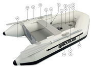 Spares for Quicksilver TENDY 200/240 Inflatable Boat