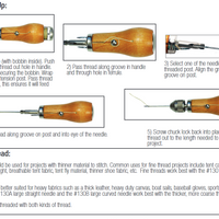 Stitcher Needle, #4 Straight