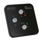 Dave DV5 3000AC DY - 3000W Windlass for 230/400V Systems with 12mm gypsy Left chain pipe With drum Ø 170 mm