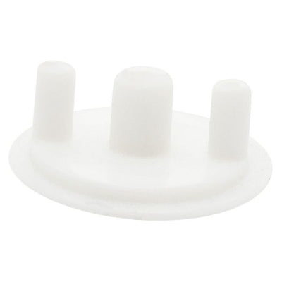 Top Hat Hinge Cover White