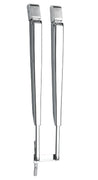 VETUS parallel arm set, S/S, L = 386 - 471 mm, with DIN taper (DINSDX)