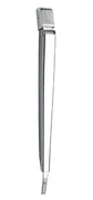VETUS single arm, S/S, L = 280 - 366 mm, with DIN taper (DINSS)