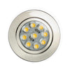 Dimatec Recessed Downlight 45mm Brushed Nickel (12V, Warm White, IP20)