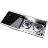 Dometic 2 Burner Hob & Sink Unit 9722 L/H (Piezo Ignition & Shut Off)