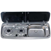 Dometic NRX50 Fridge, Smev 555 Grill and 9222 Hob/Sink (Sink on Right)