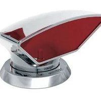 VETUS cowl ventilator DONALD, 75 mm, SS 316, red interior