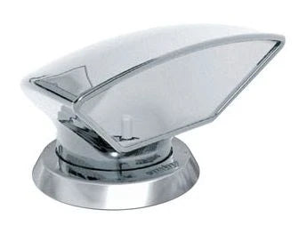 VETUS cowl ventilator DONALD, 75 mm, SS 316, white interior