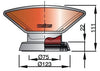 VETUS cowl ventilator DONALD, 75 mm, SS 316, white interior (DON316WR)
