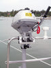 Aluminium Outboard mounting plate 25mm