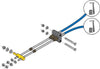 VETUS dual station unit type DSKITF for throttle (DSKITF)