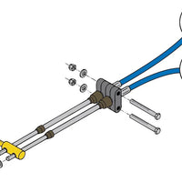 VETUS dual station unit type DSKITF for throttle (DSKITF)