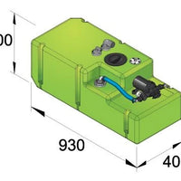 VETUS Drinking water tank (DWSC08812)