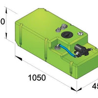 VETUS Drinking water tank (DWSC12012)