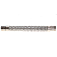 AG Stainless Steel Exhaust Bellows (1-1/2" BSP Male Ports / 20" Long)