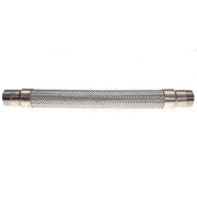 AG Stainless Steel Exhaust Bellows (1-1/2" BSP Male Ports / 20" Long)