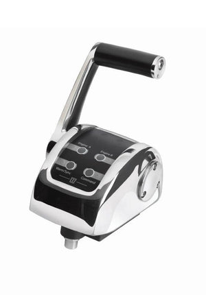 VETUS Control lever (left hand), stainless steel, for 1 engine