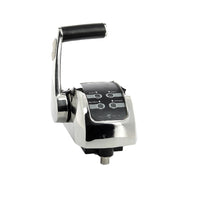 VETUS Control lever, stainless steel, for 1 engine, with trim control