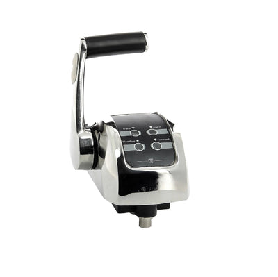 VETUS Control lever, stainless steel, for 1 engine, with trim control