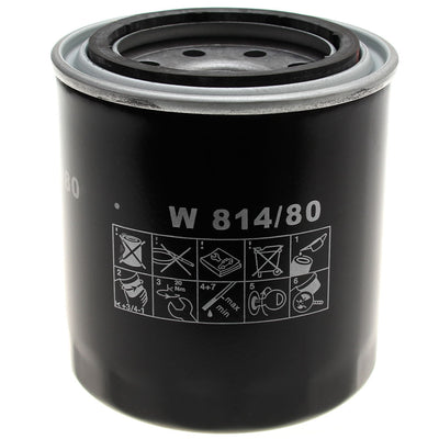 Mann W814/80 Spin-On Oil Filter for Beta, Kubota, Nanni and Yanmar