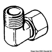 90° 3/8" swivel fitting for Ultraflex pompes