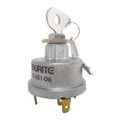 Durite 0-351-06 Ignition Switch with 4 Positions (2 Keys)