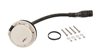 VETUS Quick-Connect - Shore power wall inlet 16A, white IP56, flush-mounted, polyamide