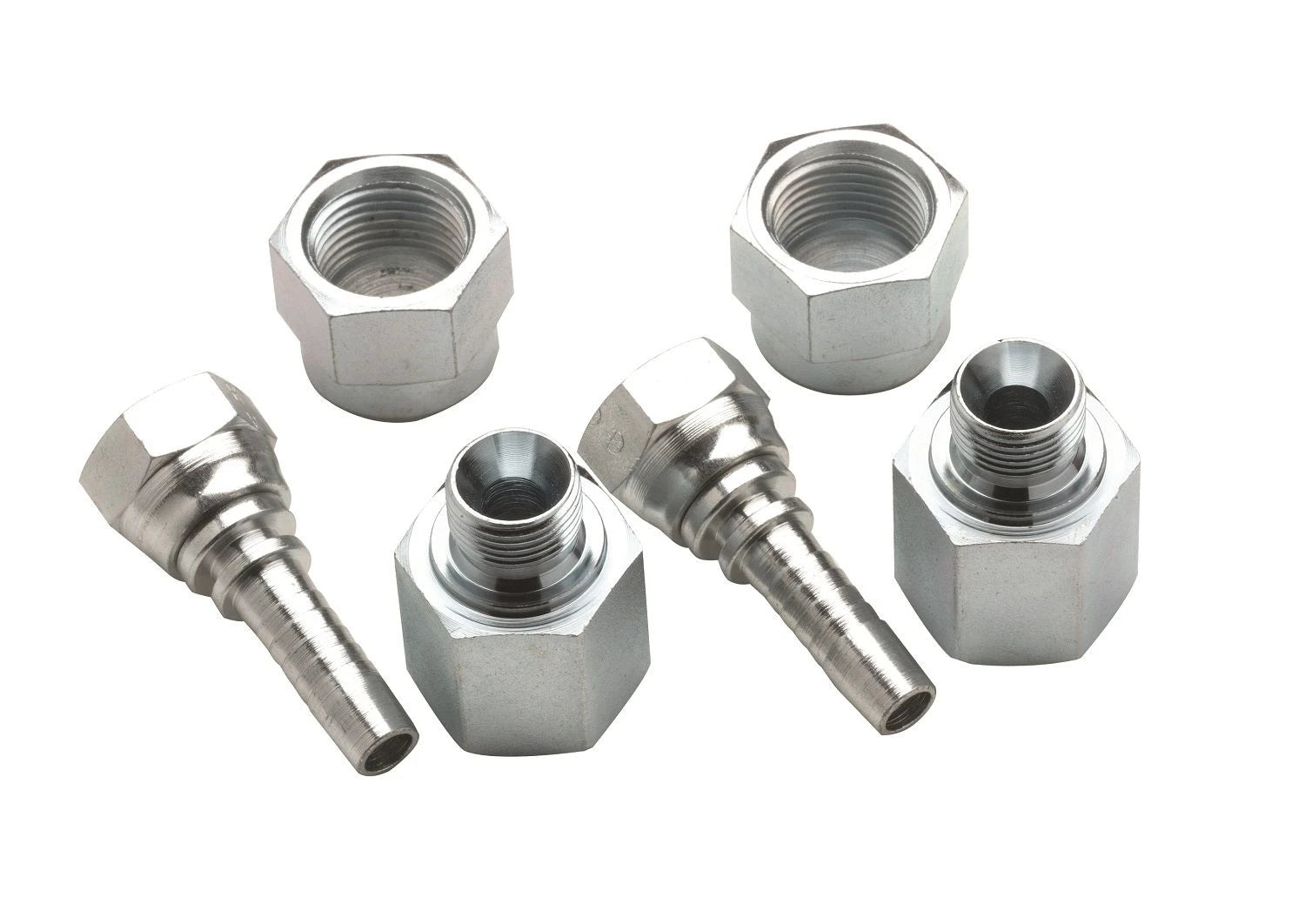 VETUS Connection set for double fuel filter, 8mm-diameter hose, straight
