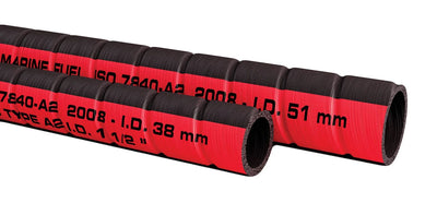 VETUS fuel filling hose, 38mm diameter inside (1½