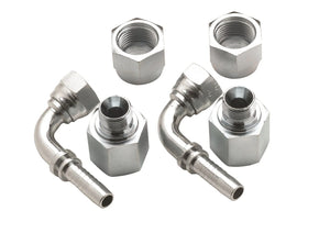 VETUS Connection set for single fuel filter, 10mm hose, angled