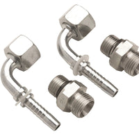 VETUS Connection set for single fuel filter, 13mm-diameter hose, angled