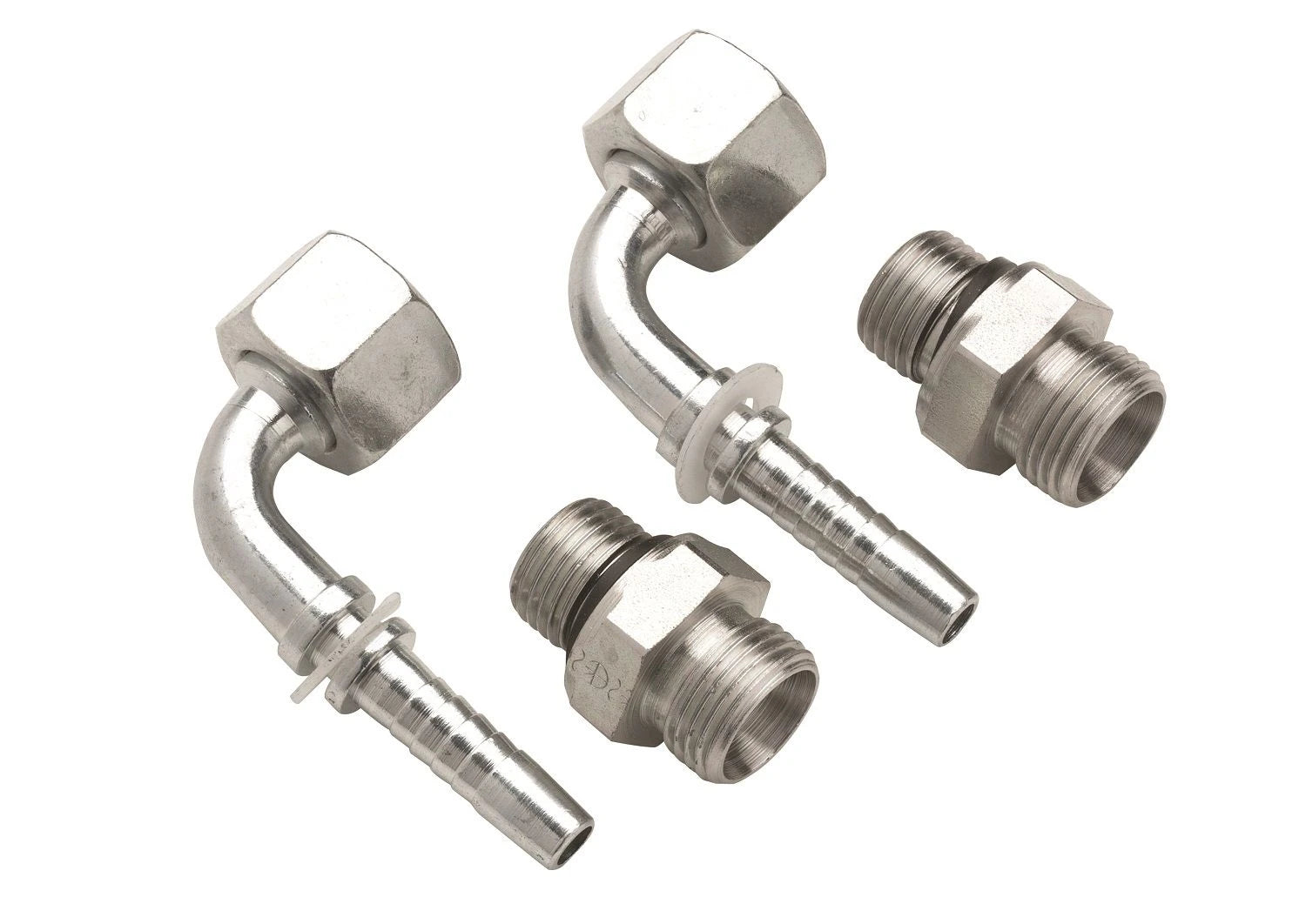 VETUS Connection set for single fuel filter, 13mm-diameter hose, angled