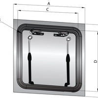 VETUS FGH deck hatch (FGH4633)