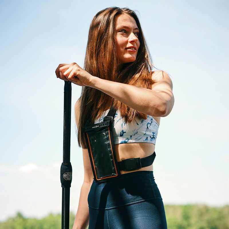 Fidlock Chest Bag, Transparent w/ Black Back