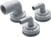 VETUS Hose connection, 16mm diameter, right-angled for flexible tanks