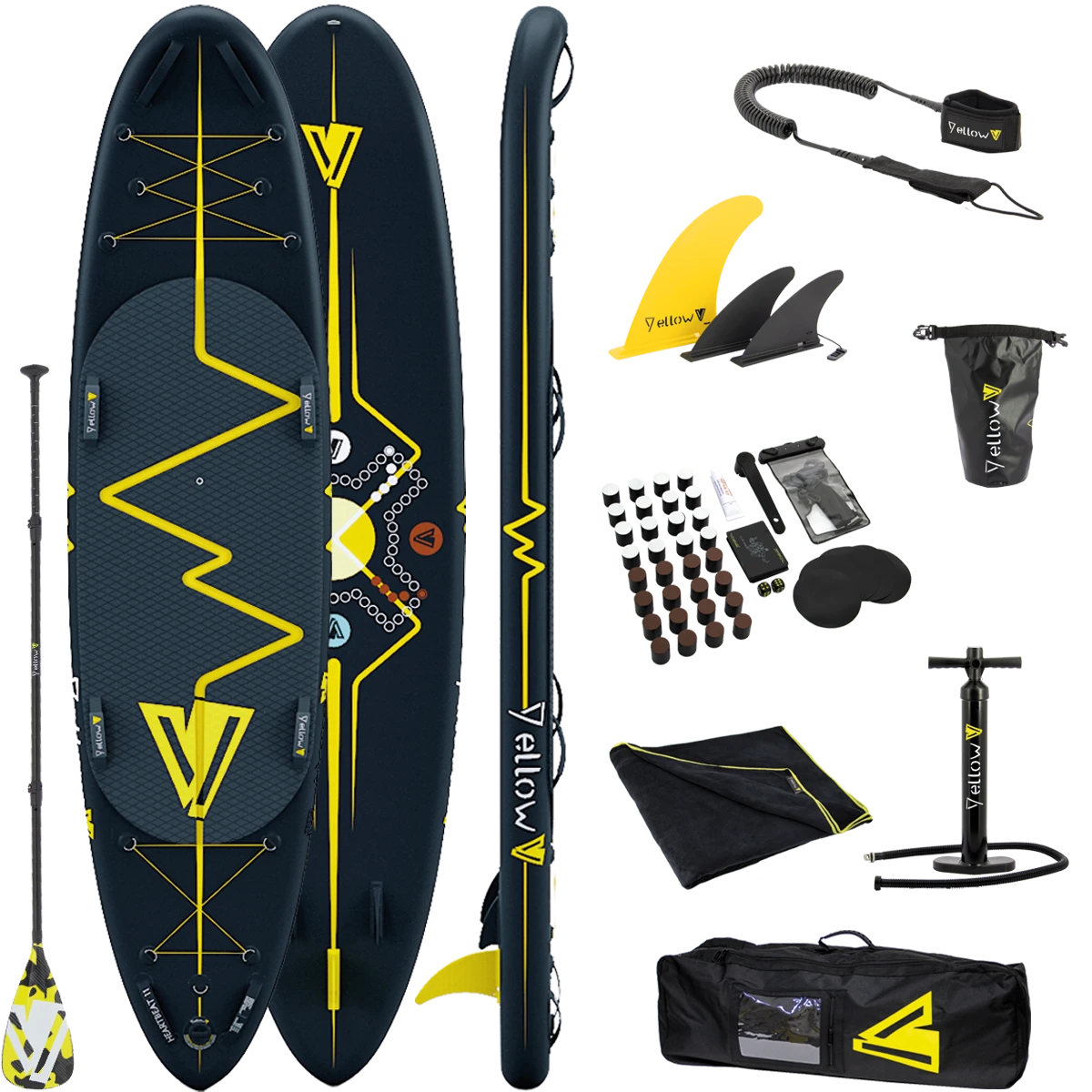 VETUS YellowV iSUP board Heartbeat 11 "ANGEL"