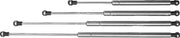 VETUS Gas strut, stainless steel (AISI 316), 180 - 254 mm. incl. fittings