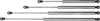 VETUS Gas strut, stainless steel (AISI 316), 305 - 510 mm. incl. fittings