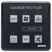 VETUS gas & carbon monoxide detector 12/24 Volt, incl. sensor