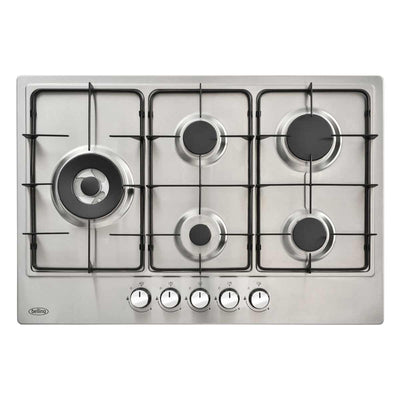 Belling Stainless Steel LPG Hob with 5 Burners (75cm)