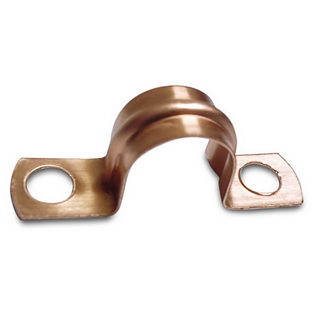 1/4" Pipe Clip Copper (Each)