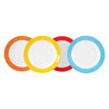 Gimex Colour Line Dinner Plate Rainbow (4 Pieces)